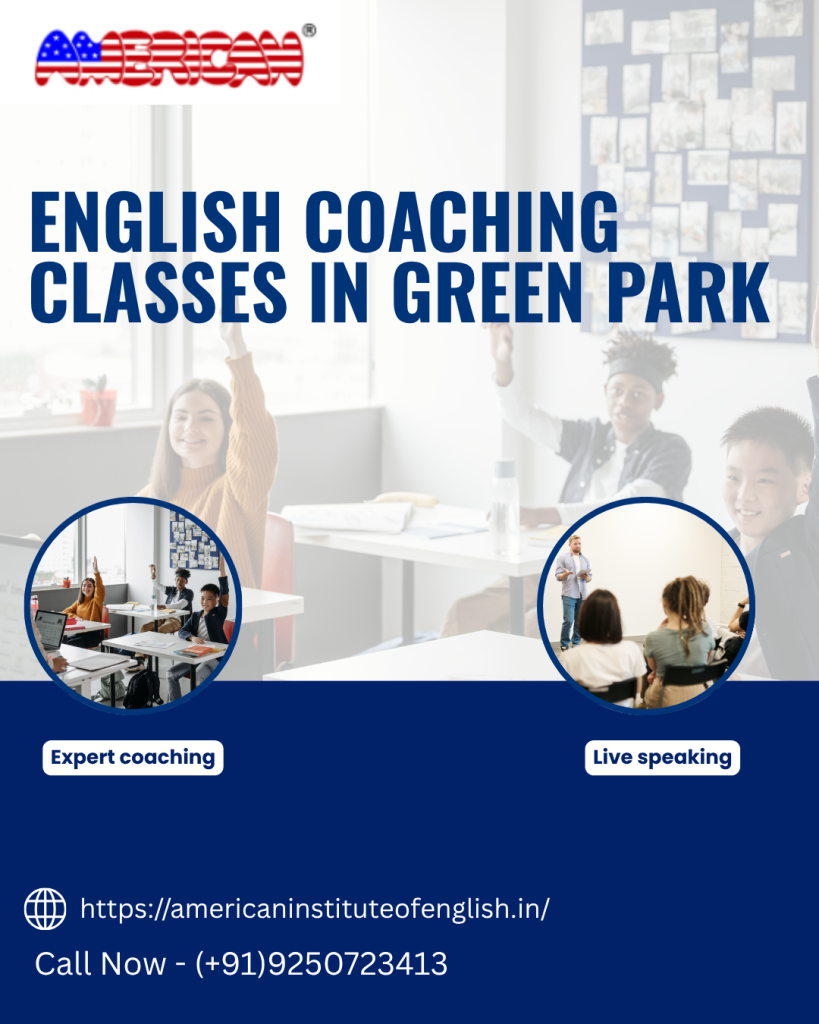 English Coaching Classes In Green Park