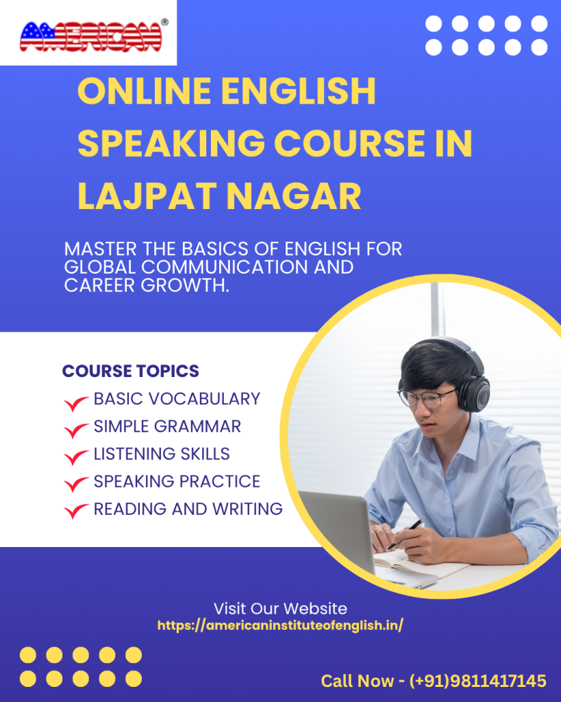 Online English Speaking Course In Lajpat Nagar