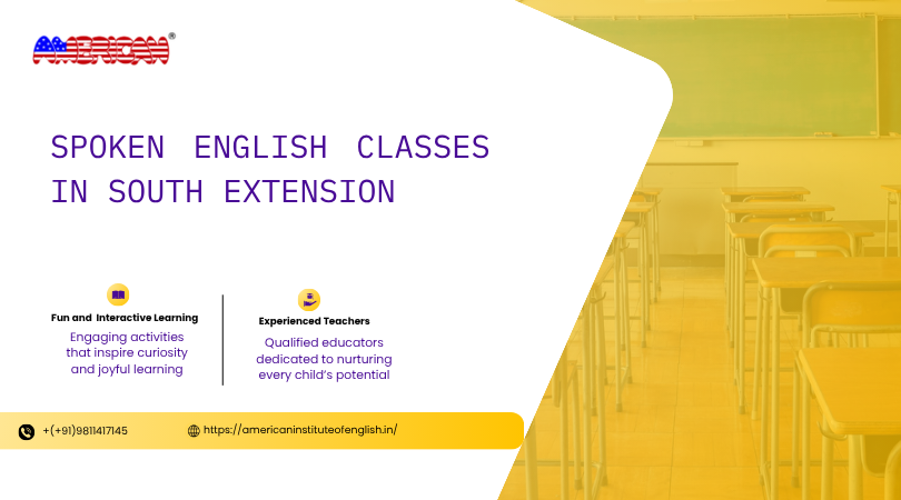 Spoken English Classes In South Extension